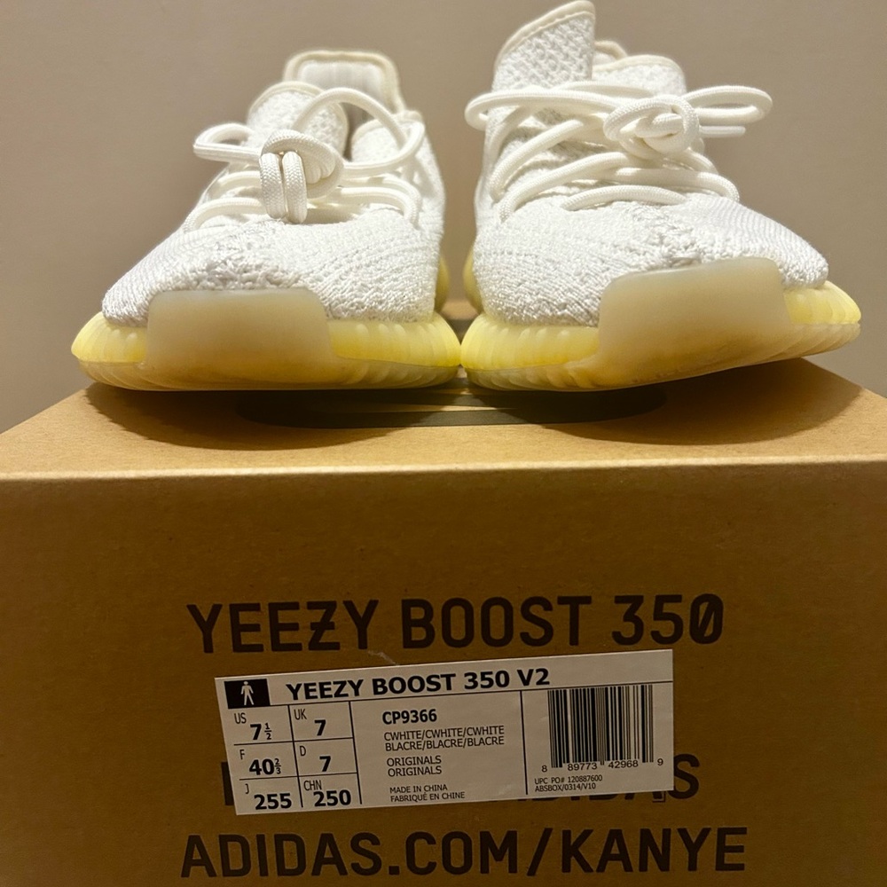 Adidas Yeezy Boost 350 V2 - White and Yellow